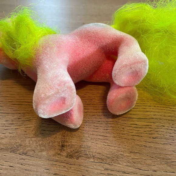 VINTAGE 1980's MY LITTLE PONY G1 SHADY SO SOFT PONY FLOCKED - Picture 4 of 4